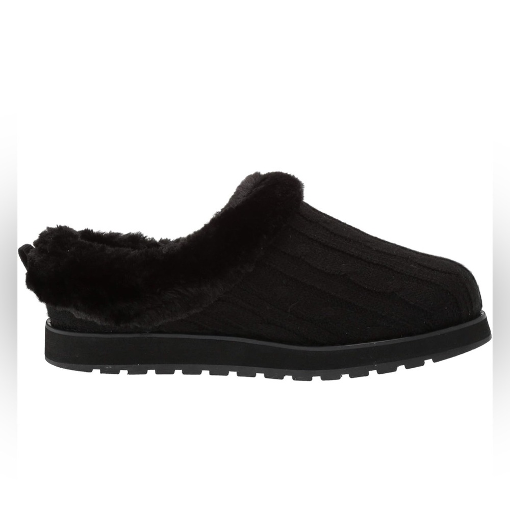 NWOT Skechers Women's Ice Angel Slipper Shoes Black 9 - Picture 7 of 16